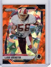 2024 Panini Prizm - LaVar Arrington #295 Orange Ice Prizm