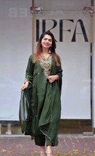 New Pure Chinon Silk Kurta Palazzo Designer With Dupatta For Wedding Party Wear