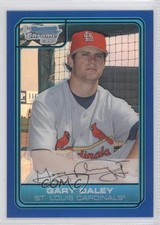 Bowman Draft 2006 selecciones cromadas refractor azul 189/199 Gary Daley #DP13 0m8