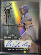 Roch Cholowsky 2024 Leaf Electrum Silver Inked Impressions AUTO /5 - II-RC1