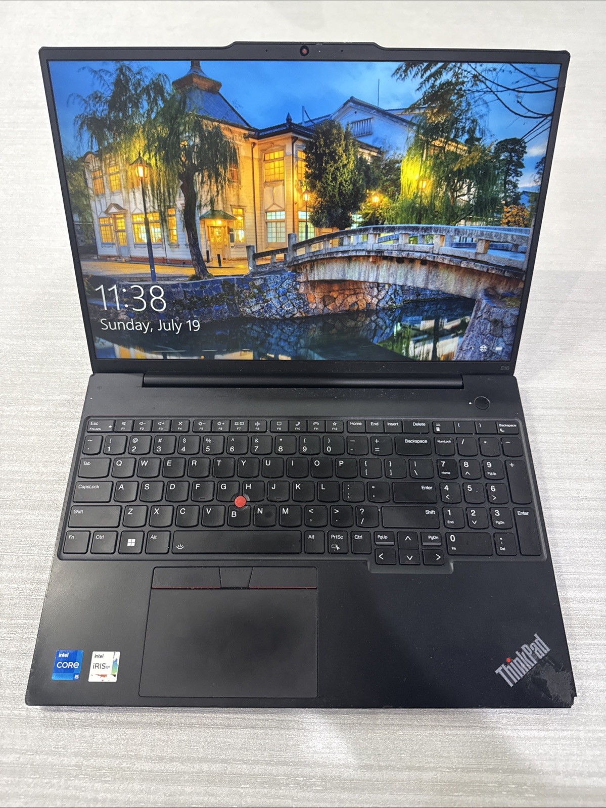 Lenovo ThinkPad E16 Gen 1, 16-Inch Laptop, with 13th Gen Intel(R) Core(TM) i5-1335U, 256 GB SSD (Solid State Drive), Windows 11 Pro