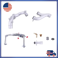 Upgraded For Land Rover Jaguar XF XJ F-Type Metal Coolant Water Pipe System Kit