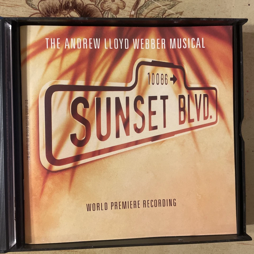 Sunset Blvd. / Andrew Lloyd Webber Broadway Cast 2 X CD Album 1993 Really Useful Foto 4 de 4