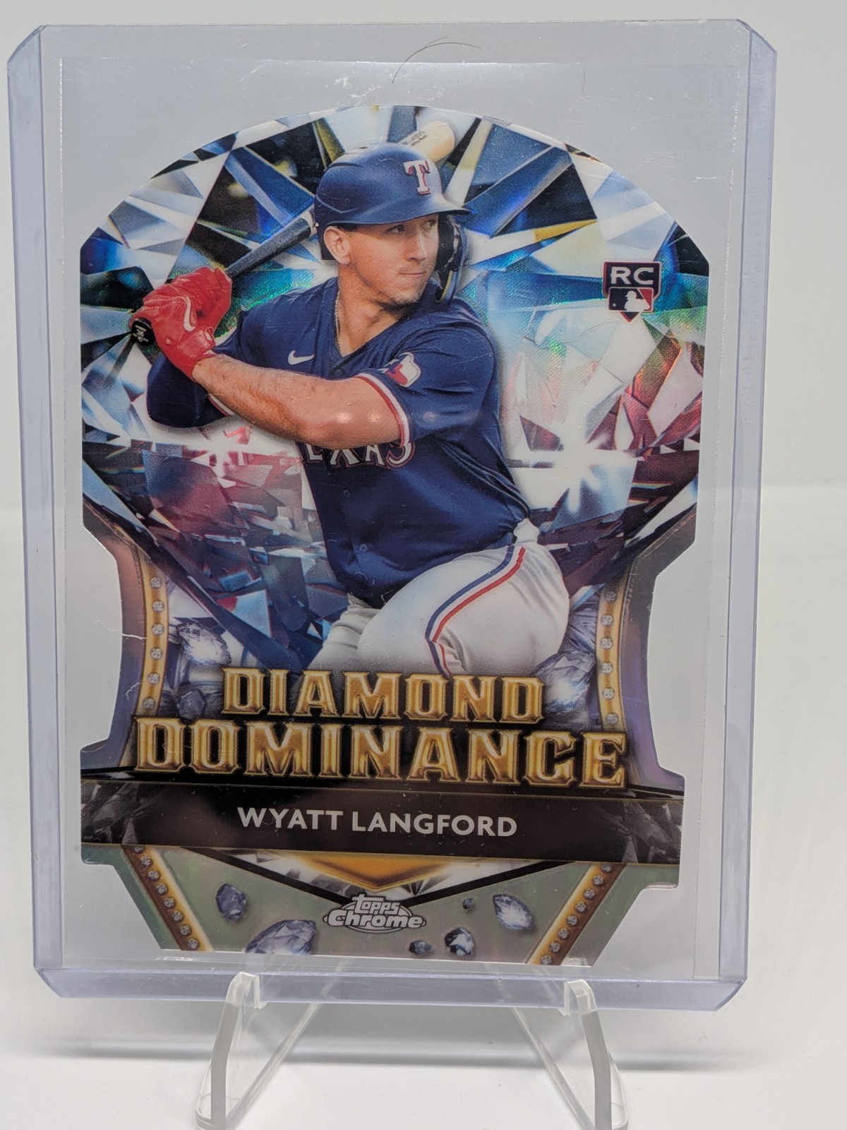 2024 Topps Chrome Update Diamond Dominance #DD-2 Wyatt Langford RC