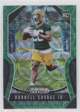 2019 Panini Prizm Rookies Green Scope Prizm 3/75 Darnell Savage Jr #383 1u6