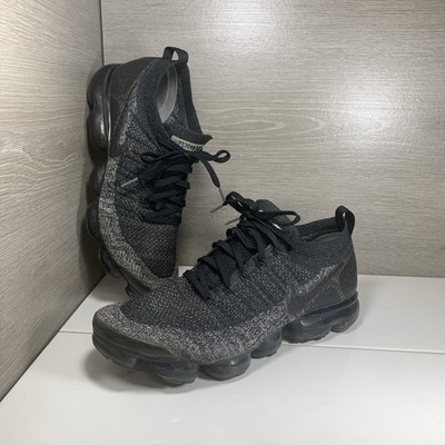 Size 12 - Nike Air VaporMax Flyknit 2 Black 2016