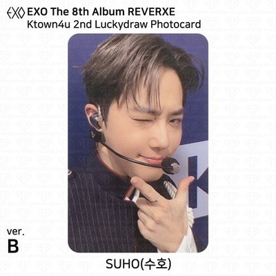 EXO 8th Album REVERXE Ktown4U 2nd LuckyDraw Photocard | eBay