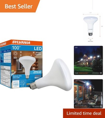 Super Bright 15.5W Dimmable LED BR30 Light Bulb, 1450 Lumens, Energy Efficient