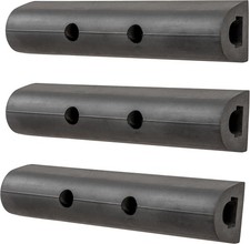 10-Inch Universal Rubber Bumper Guard Protector Strips Loading Dock Rear