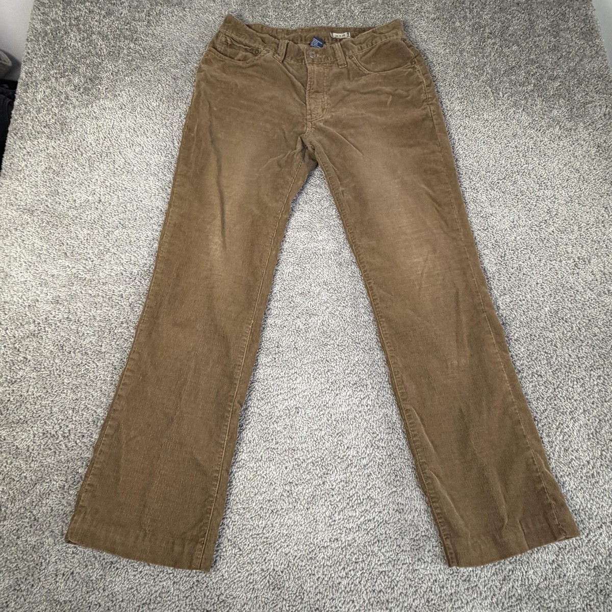 Vintage Polo Ralph Lauren Corduroy Pants 33x32 Brown 750 Bootcut