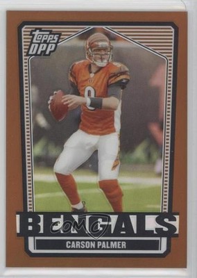 2007 Draft Picks & Prospects (DPP) Chrome Bronze Refractor Carson Palmer 0q3