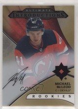 2018 Upper Deck Ultimate Collection Introductions Gold Michael McLeod Auto 0a6