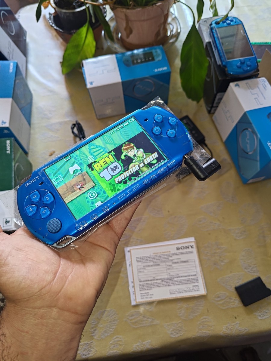 Sony PSP-3000 Vibrant Blue Handheld Console for sale online | eBay