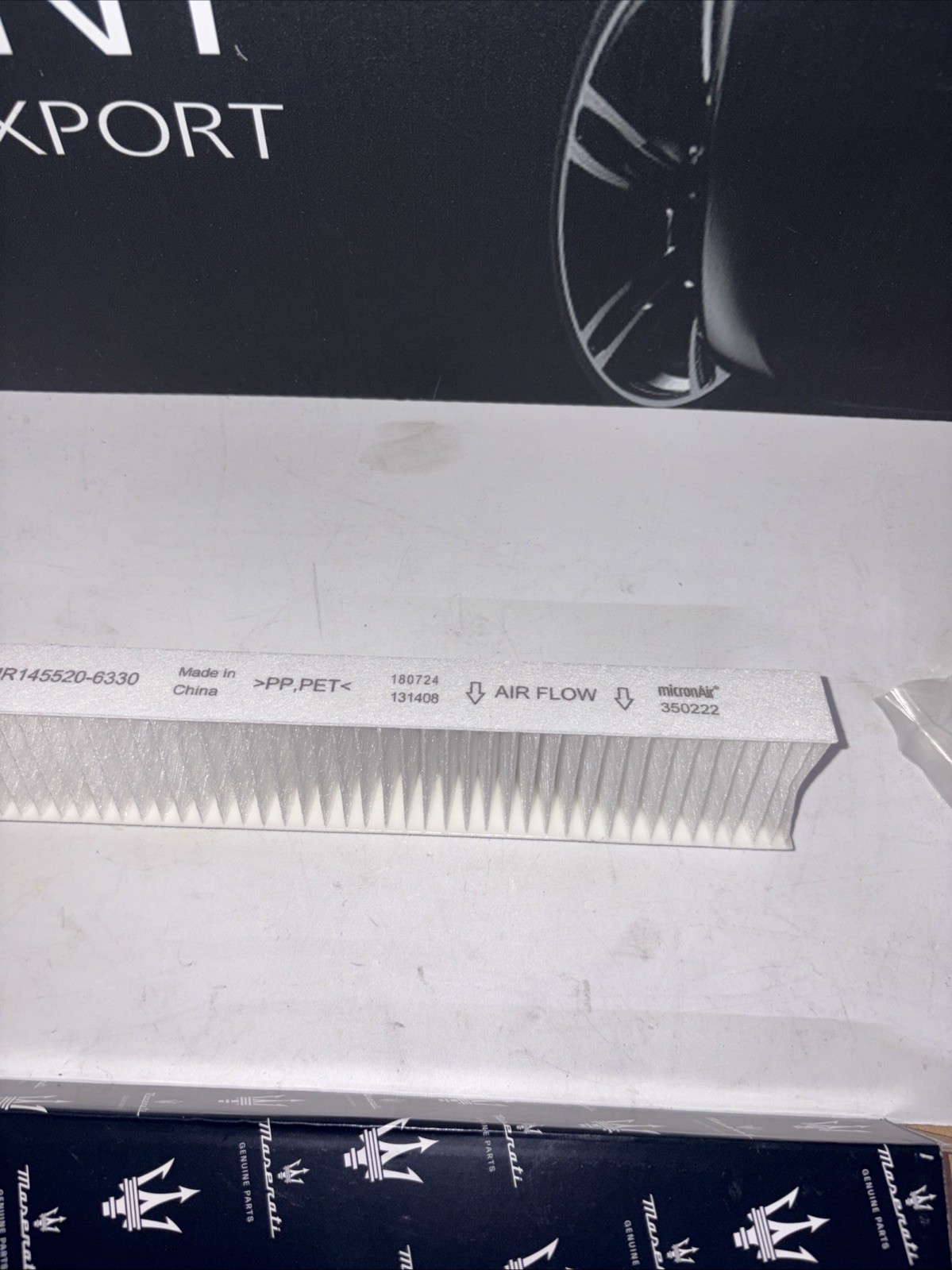 Maserati MC20 Cabin Air Filter Oem New#3330