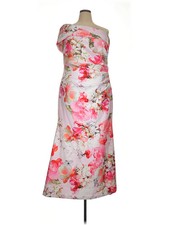 NWT Eliza J Women Silver Cocktail Dress 18 Plus