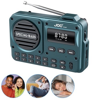 FM Radio Mit Bluetooth Digitalradio Mit LCD Display Kleines FM Küchenradio