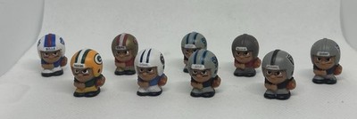 Vintage Lil Teammates NFL Football Figures Lot of 8 Bills Packers 49ers