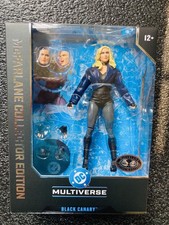DC Multiverse McFarlane Collector Edition 54 BLACK CANARY PLATINUM EDITION-MINT