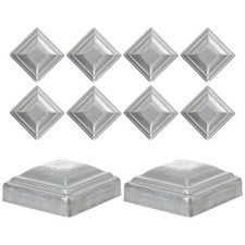  10 Pcs Capuchon Poteau Grillage Piquet De Cloture Couvertures Poteaux