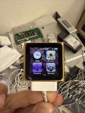 Apple iPod Nano A1366 MC691LL 6th Gen 8GB Orange SEE DESCRIPTION