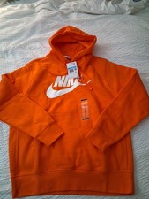 nike hoodie Orange mens size medium BV2973-819 NWT