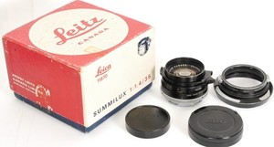Leica SUMMILUX 1:1.4/35 Ver. 2 11870 35mm F1.4 Lens made by LEITZ CANADA in 1972