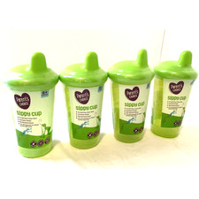 Parents Choice Sippy Cup 9oz. Pack of 4 - Green ''NEW''