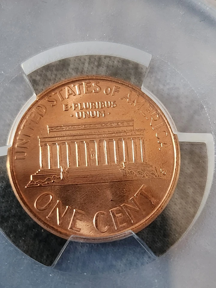 1995 Lincoln Head Cent  Doubled Die Obverse  In PCGS Holder  MS65 RD - Image 4 of 4