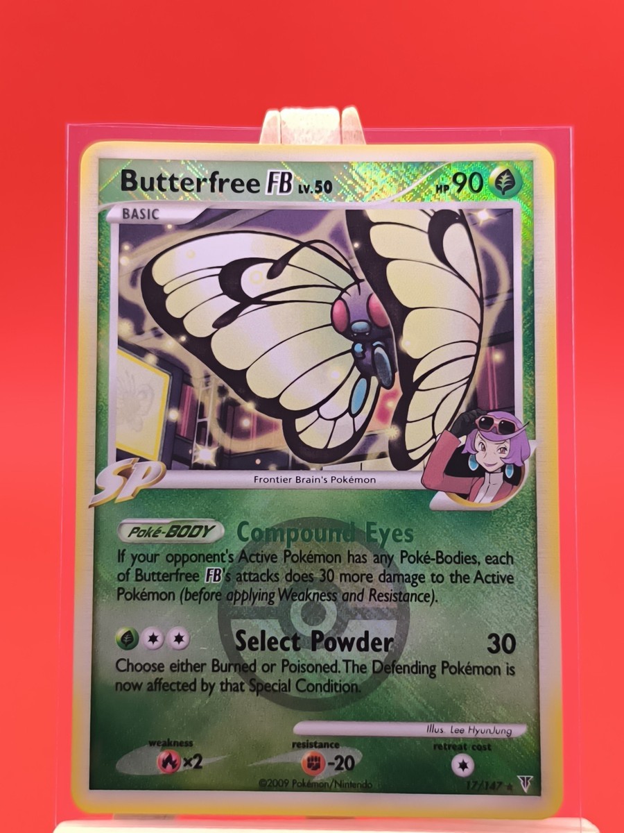 Butterfree FB SP 17/147 Supreme Victors League Reverse Holo Rare