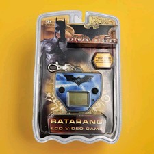 Batman Begins Batarang LCD Video Game Keychain DC Comics New in Box Rare image