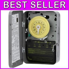 Heavy-Duty 40A Mechanical Timer - Metal Enclosure