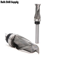 8mm Shank 2 Flutes 1/2 Compression Flush Trim...