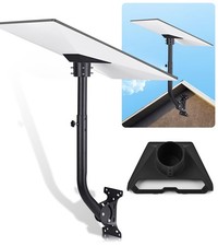 Adjustable Mounting Kit with Aluminum Pipe Adapter Pole Mount for Starlink St...