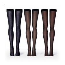 Black Stockings for 14-15" Child Dolls