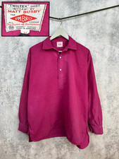 Matt Busby for Umbro 1950s Twiltex Shirt Polo Rigmel Shrunk Men's Size M
