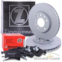 Zimmermann Bremsscheiben Ø280 +BelÄGe Vorne FÜR Opel Astra H Meriva A+B Zafira B