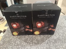 Paar (2 Untersetzer) Dartington Handarbeit Wein Champagner Flasche Untersetzer