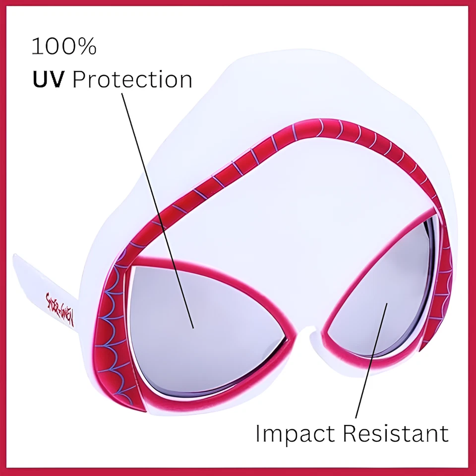 Sunglasses Sun-Staches of the Character Spiderman Gwen UV400 One Size SG2641 - Image 2 of 4