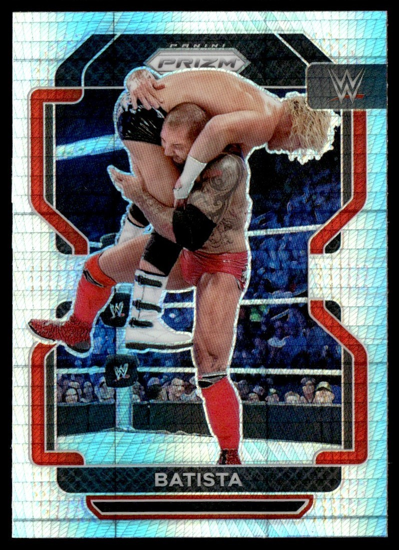 2022 Panini Prizm WWE Hyper Batista #196 D