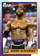 2021 Topps Heritage WWE Cedric Alexander #7