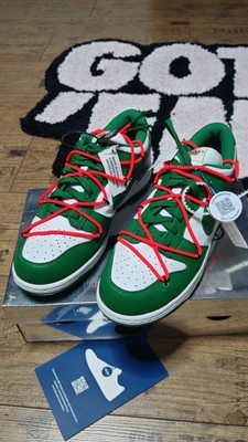 Nike Dunk Off White Pine Green DS 42,5