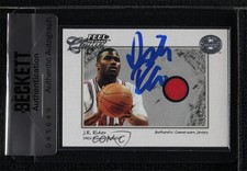 BAS 2001 Fleer Greats of the Game Isaiah Rider JR Seal of Authenticity Auto 3c7