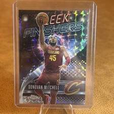 2025-26 Topps Chrome - Sleek Finishers Donovan Mitchell #SF-7 /10
