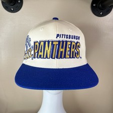 Vintage 90's Pittsburgh Panthers Sports Specialties Shadow Snapback Hat