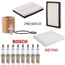 Tune Up Kit Air Cabin Oil Filters Spark Plugs For LEXUS LS460 V8 4.6L 2007-2017