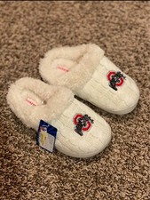 Ohio state house slippers size 4