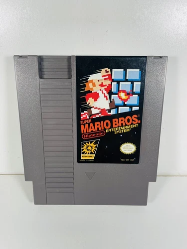 SUPER MARIO BROS. -- NES Nintendo Original Game 1985 Classic Authentic GUARANTEE