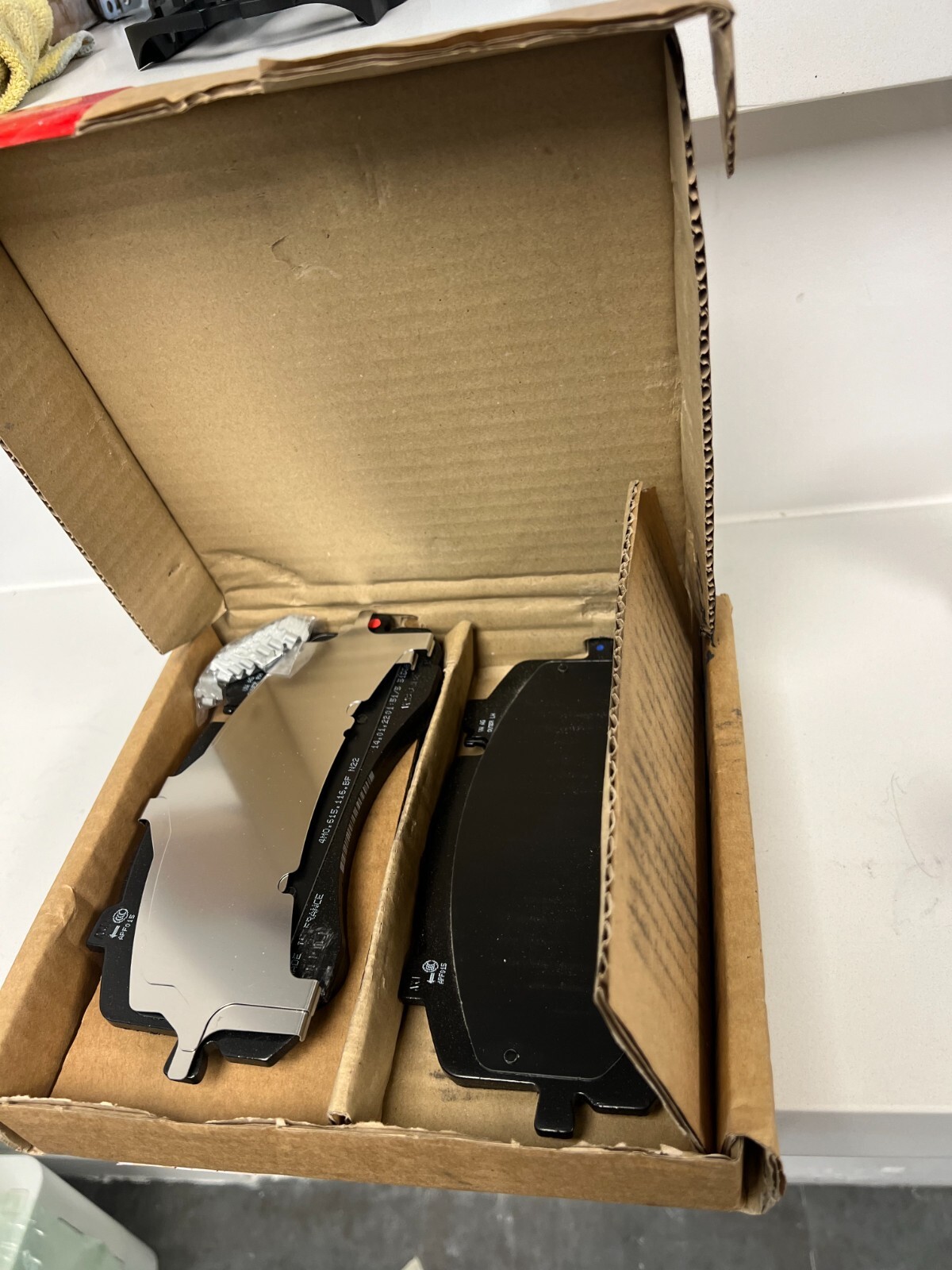 Bentley Bentayga Brake Pads Set Part Number: 4M0698151BN