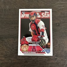Logan O'Hoppe 2023 Topps Update Rookie Debut Card #US93 Los Angeles Angels