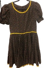 Vintage Handmade Square dance Dress Rick Rack Trim